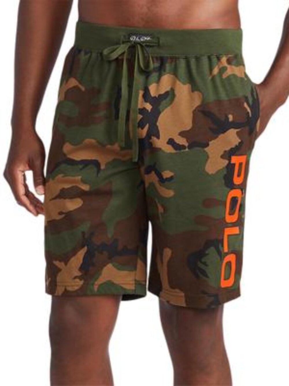 Polo Ralph Lauren Men's Logo Pajama Shorts- Camo